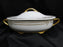Rosenthal Botticelli Shape, Gold Leaves: Oval Serving Bowl & Lid & Handles