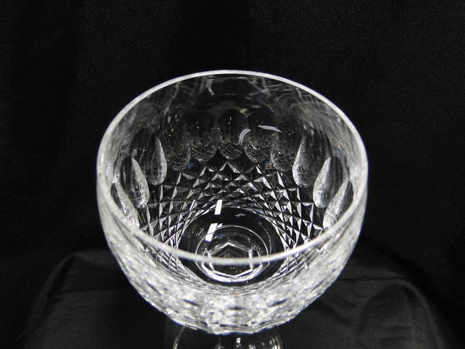 Waterford Crystal Colleen, Tall Stem, Thumbprints: Hock Wine (s), 7 3/8" Tall, As Is