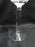 Waterford Crystal Colleen, Tall Stem, Thumbprints: Hock Wine (s), 7 3/8" Tall, As Is