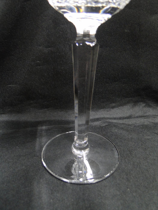 Waterford Crystal Colleen, Tall Stem, Thumbprints: Hock Wine (s), 7 3/8" Tall, As Is