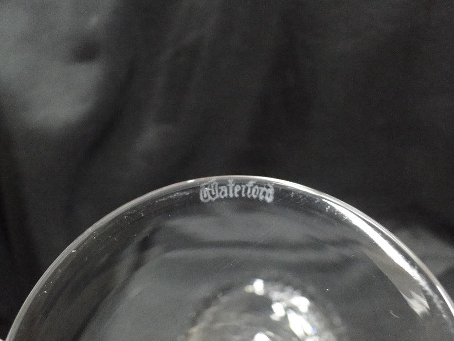 Waterford Crystal Colleen, Tall Stem, Thumbprints: Hock Wine (s), 7 3/8" Tall, As Is