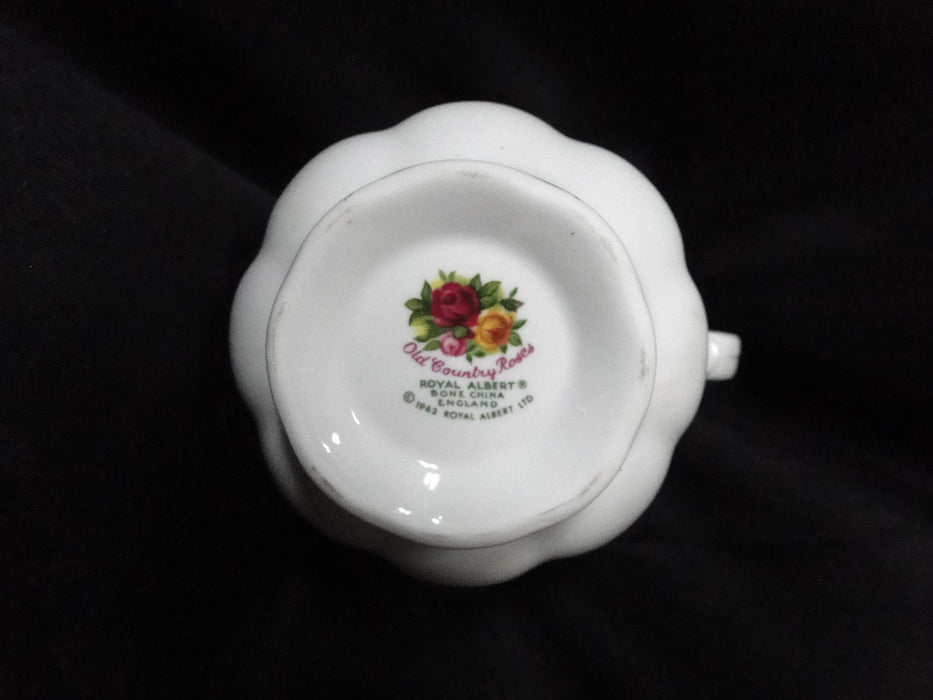 Royal Albert Old Country Roses, England: Creamer / Cream Pitcher, 4 1/4" Tall