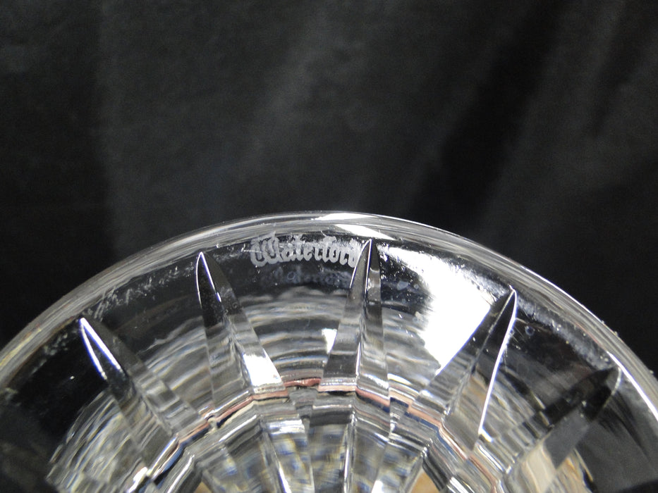 Waterford Crystal Colleen, Thumbprints: Brandy Decanter & Stopper, 13" Tall