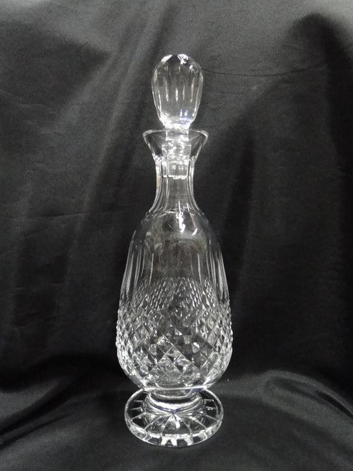 Waterford Crystal Colleen, Thumbprints: Brandy Decanter & Stopper, 13" Tall