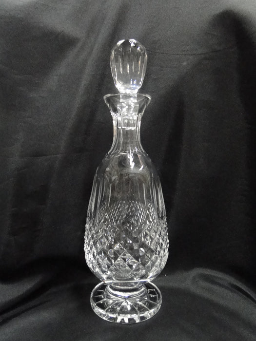 Waterford Crystal Colleen, Thumbprints: Brandy Decanter & Stopper, 13" Tall