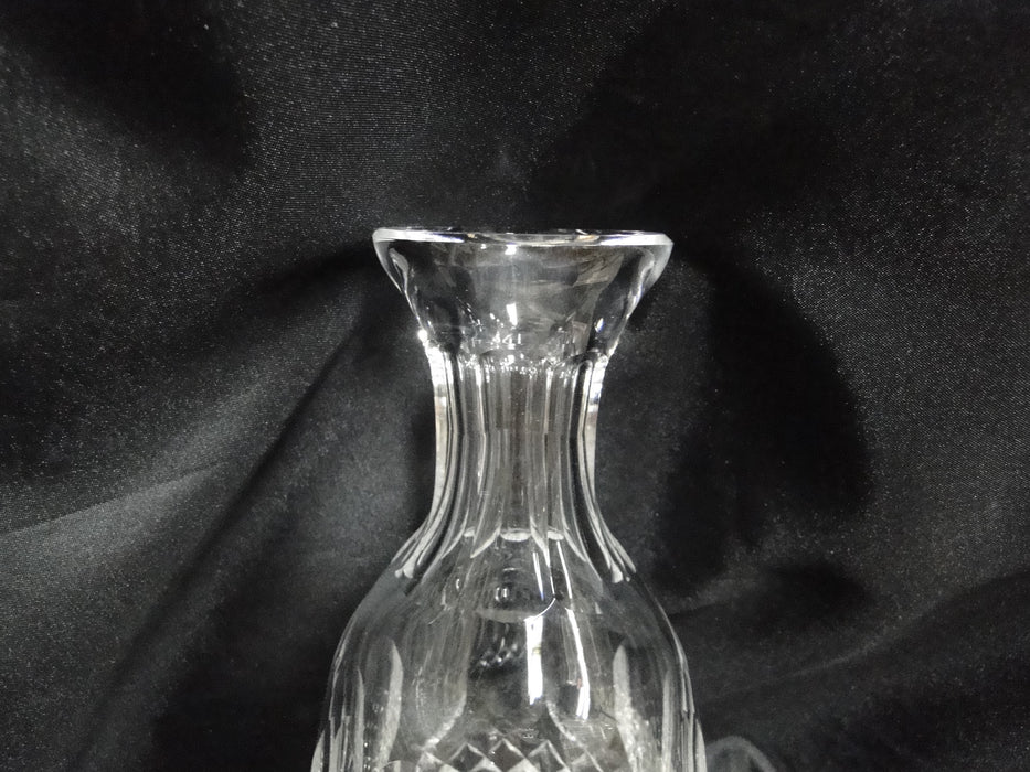 Waterford Crystal Colleen, Thumbprints: Brandy Decanter & Stopper, 13" Tall
