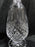 Waterford Crystal Colleen, Thumbprints: Brandy Decanter & Stopper, 13" Tall