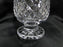 Waterford Crystal Colleen, Thumbprints: Brandy Decanter & Stopper, 13" Tall