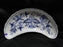Meissen Blue Onion, "X" Backstamp 2 Slashes: Bone Plate, 7 1/8", As Is