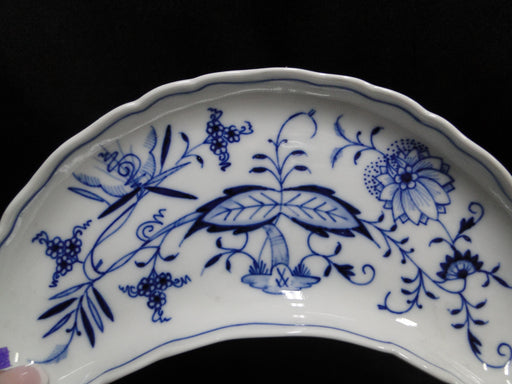 Meissen Blue Onion, "X" Backstamp 2 Slashes: Bone Plate, 7 1/8", As Is