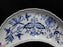 Meissen Blue Onion, "X" Backstamp 2 Slashes: Bone Plate, 7 1/8", As Is