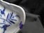 Meissen Blue Onion, "X" Backstamp 2 Slashes: Bone Plate, 7 1/8", As Is