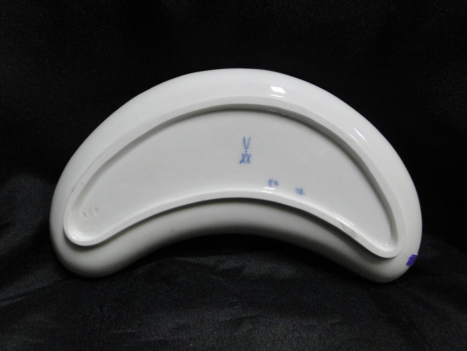 Meissen Blue Onion, "X" Backstamp 2 Slashes: Bone Plate, 7 1/8", As Is