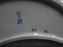 Meissen Blue Onion, "X" Backstamp 2 Slashes: Bone Plate, 7 1/8", As Is