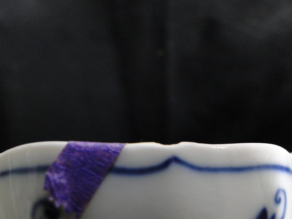 Meissen Blue Onion, "X" Backstamp: 2 1/2" Cup Only, As Is