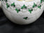 Herend Persil, Green Parsley: Teapot & Lid w/ Yellow Rose, 6 1/4" Tall