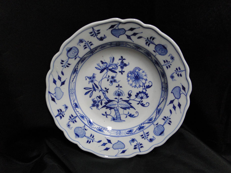 Teichert Meissen Blue Onion, Arrow Backstamp: Rim Soup Bowl (s), 9 3/4" As Is