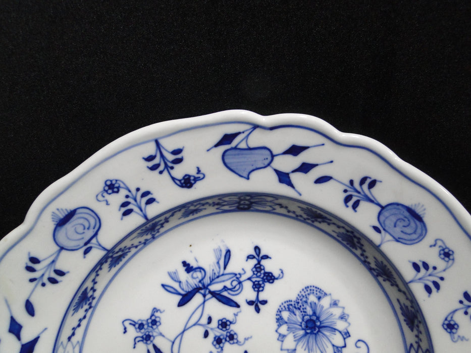 Teichert Meissen Blue Onion, Arrow Backstamp: Rim Soup Bowl (s), 9 3/4" As Is