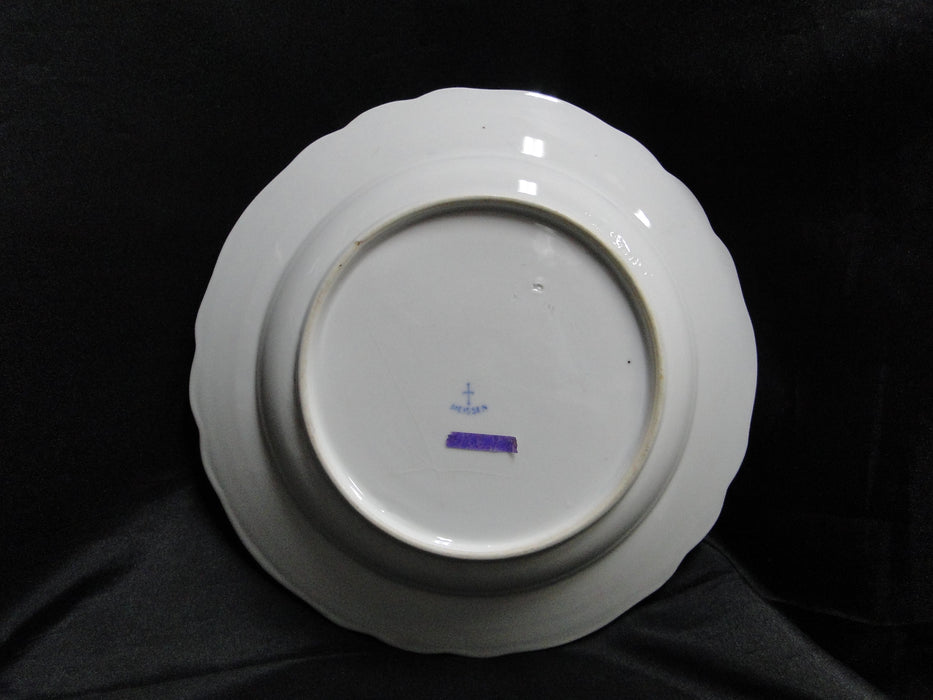 Teichert Meissen Blue Onion, Arrow Backstamp: Rim Soup Bowl (s), 9 3/4" As Is