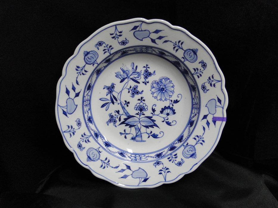 Teichert Meissen Blue Onion, Arrow Backstamp: Rim Soup Bowl (s), 9 3/4" As Is