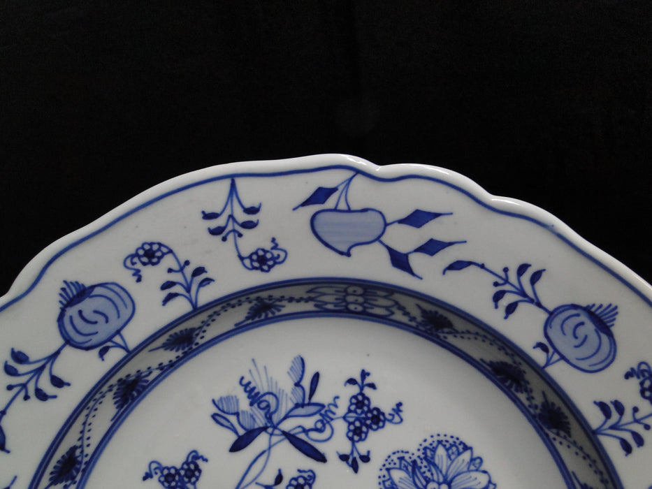 Teichert Meissen Blue Onion, Arrow Backstamp: Rim Soup Bowl (s), 9 3/4" As Is