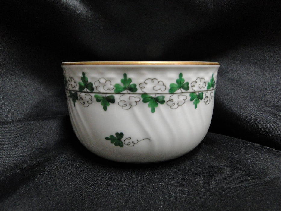 Herend Persil, Green Parsley: Sugar Bowl & Lid w/ Yellow Rose, 3 7/8"