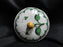 Herend Persil, Green Parsley: Sugar Bowl & Lid w/ Yellow Rose, 3 7/8"