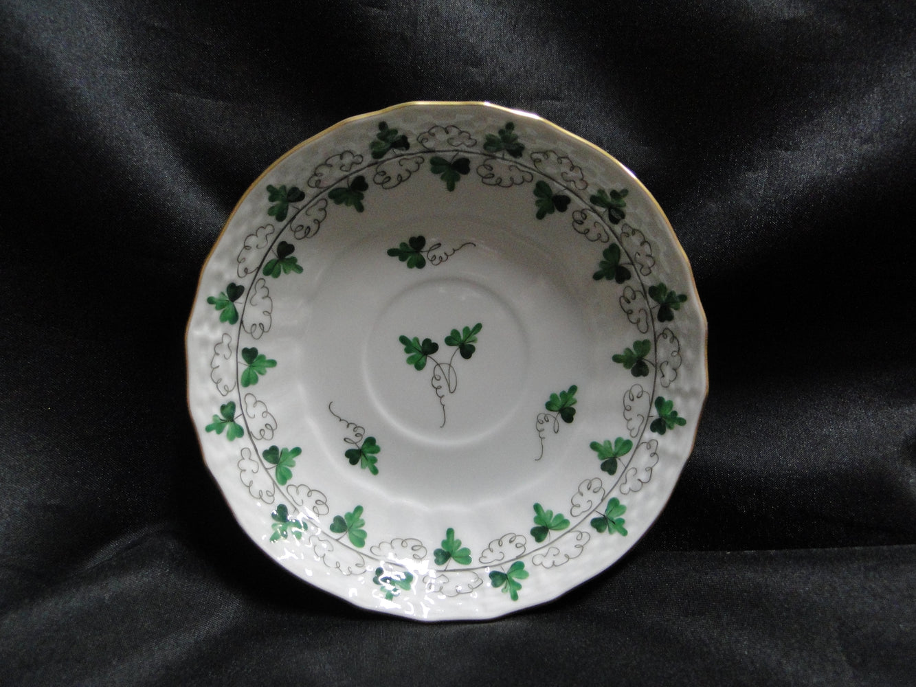 Herend Persil, Green Parsley: 5 1/4" Saucer Only, No Cup