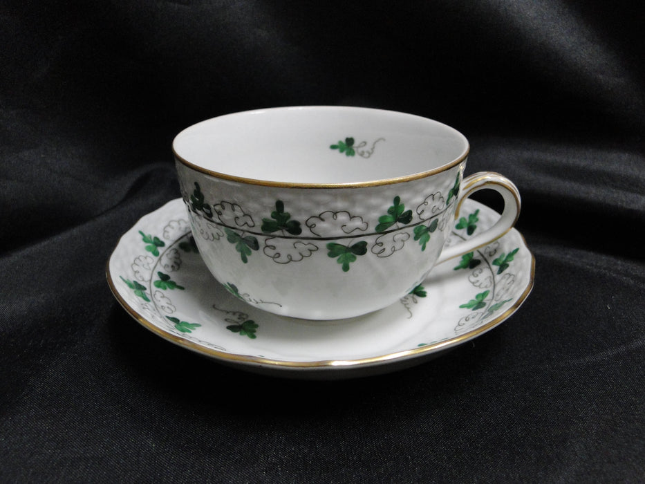 Herend Persil, Green Parsley: Cup & Saucer Set (s), 2 1/8"