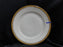 Royal Ivory Buckingham, Ivory w/ Gold Encrusted: Dinner Plate, 10", As Is