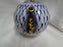 Lomonosov Cobalt Net, Russia, Blue & Gold: Mini Teapot & Lid, 5 1/4" Tall
