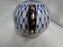Lomonosov Cobalt Net, Russia, Blue & Gold: Mini Teapot & Lid, 5 1/4" Tall