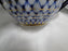 Lomonosov Cobalt Net, Russia, Blue & Gold: Mini Teapot & Lid, 5 1/4" Tall