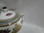 Wedgwood Columbia, White, Green Trim: Sugar Bowl & Lid, 3 3/4", Shape 146