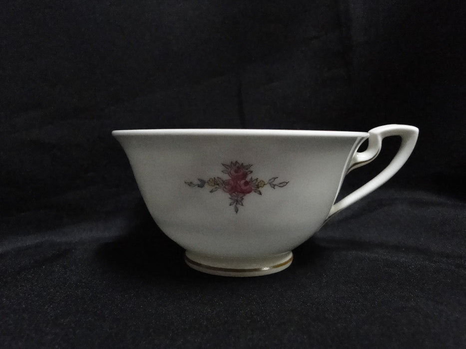 Royal Worcester Rosemary Sky Blue, White: 2 1/8" Cup Only, No Saucer, Crazing