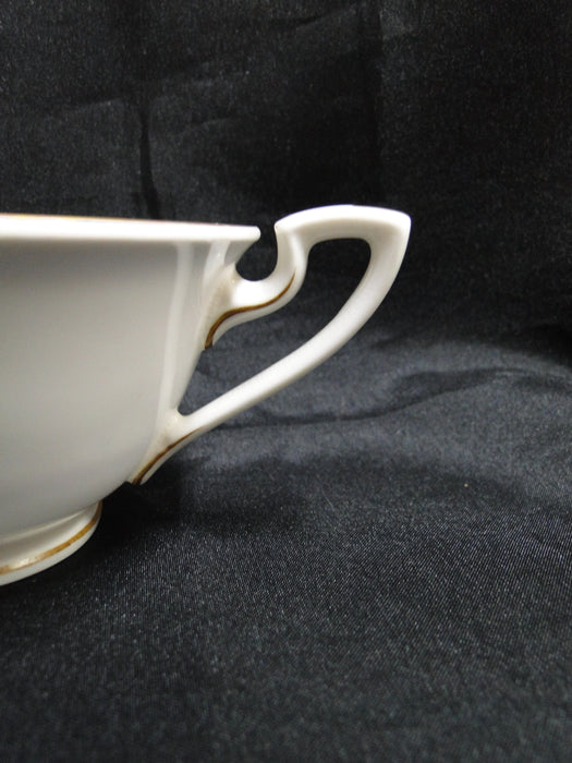 Royal Worcester Rosemary Sky Blue, White: 2 1/8" Cup Only, No Saucer, Crazing