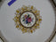 Wedgwood Columbia, White, Medallion, Green Trim: Square Salad Plate 8.25", As Is