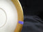 Pickard / Heinrich Pic76, Encrusted Gold Roses & Leaves: 6" Saucer Only, Flaw