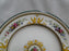 Wedgwood Columbia, White, Medallion, Green Trim: Bread Plate (s), 6"