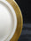 Pickard / Heinrich Pic76, Encrusted Gold Roses&Leaves: Bread Plate, 6 3/8" As Is
