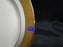 Pickard / Heinrich Pic76, Encrusted Gold Roses&Leaves: Bread Plate, 6 3/8" As Is