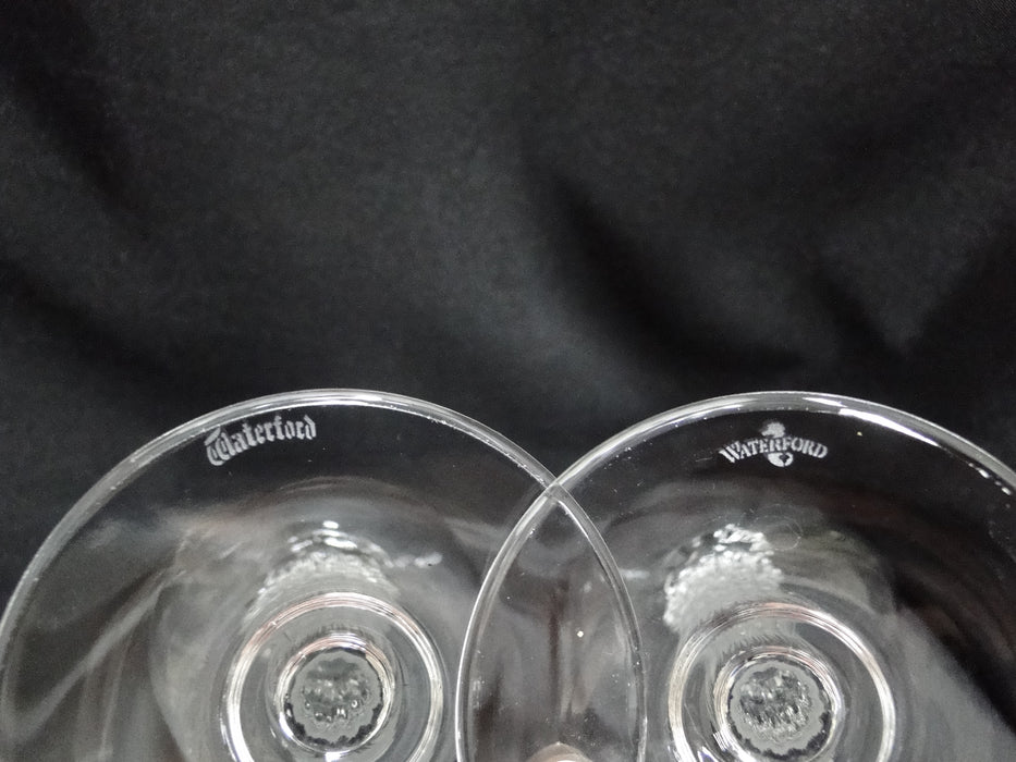 Waterford Crystal Carleton Platinum: Water or Wine Goblet (s), 8 1/2" Tall
