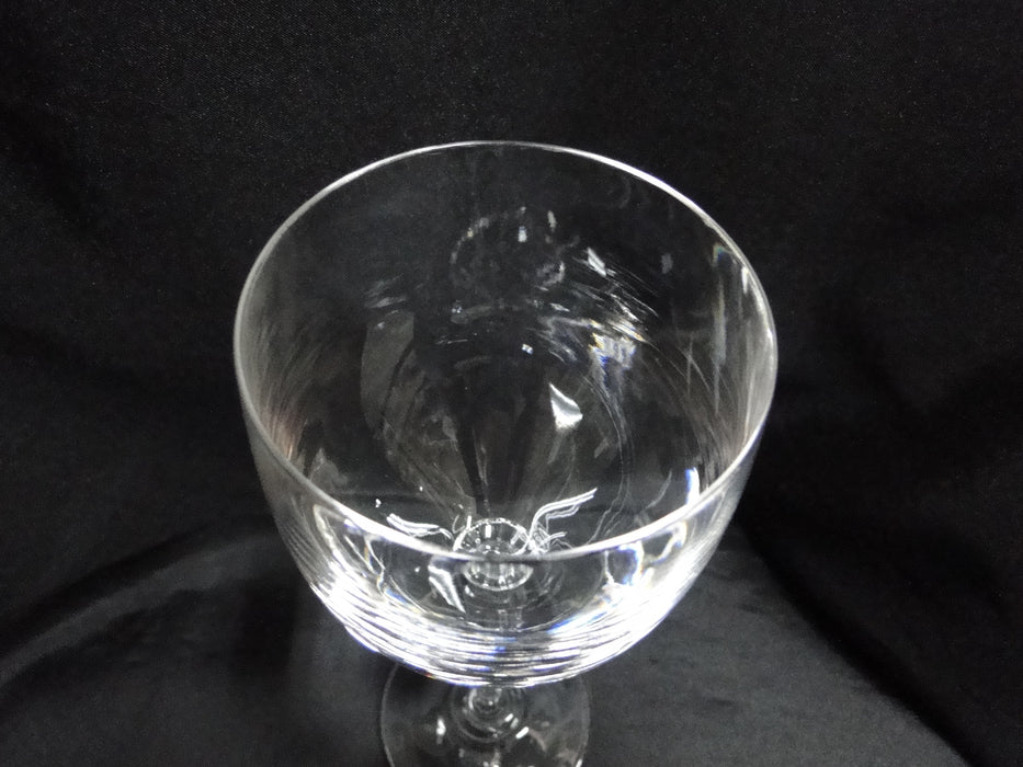 Waterford Crystal Carleton Platinum: Water or Wine Goblet, 8 1/2", Trim Wear