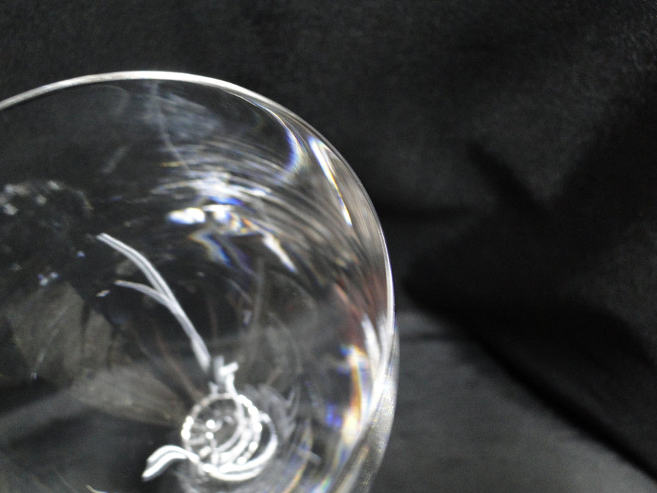 Waterford Crystal Carleton Platinum: Water or Wine Goblet, 8 1/2", Trim Wear