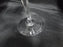 Waterford Crystal Carleton Platinum: Water or Wine Goblet, 8 1/2", Trim Wear