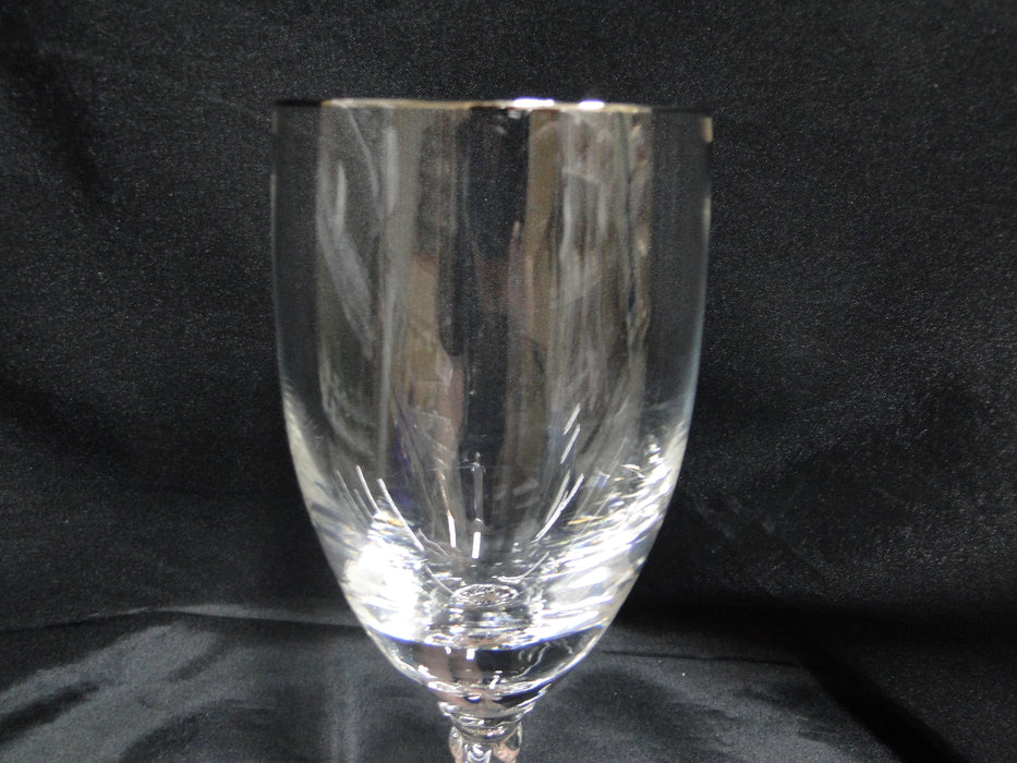 Waterford Crystal Carleton Platinum: Iced Tea (s), 8 1/4" Tall