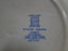 Spode Ermine Blue, Geometric Design: Luncheon Plate, 9 3/8", Craz Med Discolor