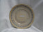 Spode Ermine Blue, Geometric Design: Luncheon Plate, 9 3/8", Craz Heavy Discolor
