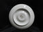Mikasa Rochelle, White Floral Border, Platinum Trim: 6 1/4" Saucer Only