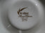 Mikasa Rochelle, White Floral Border, Platinum Trim: 6 1/4" Saucer Only